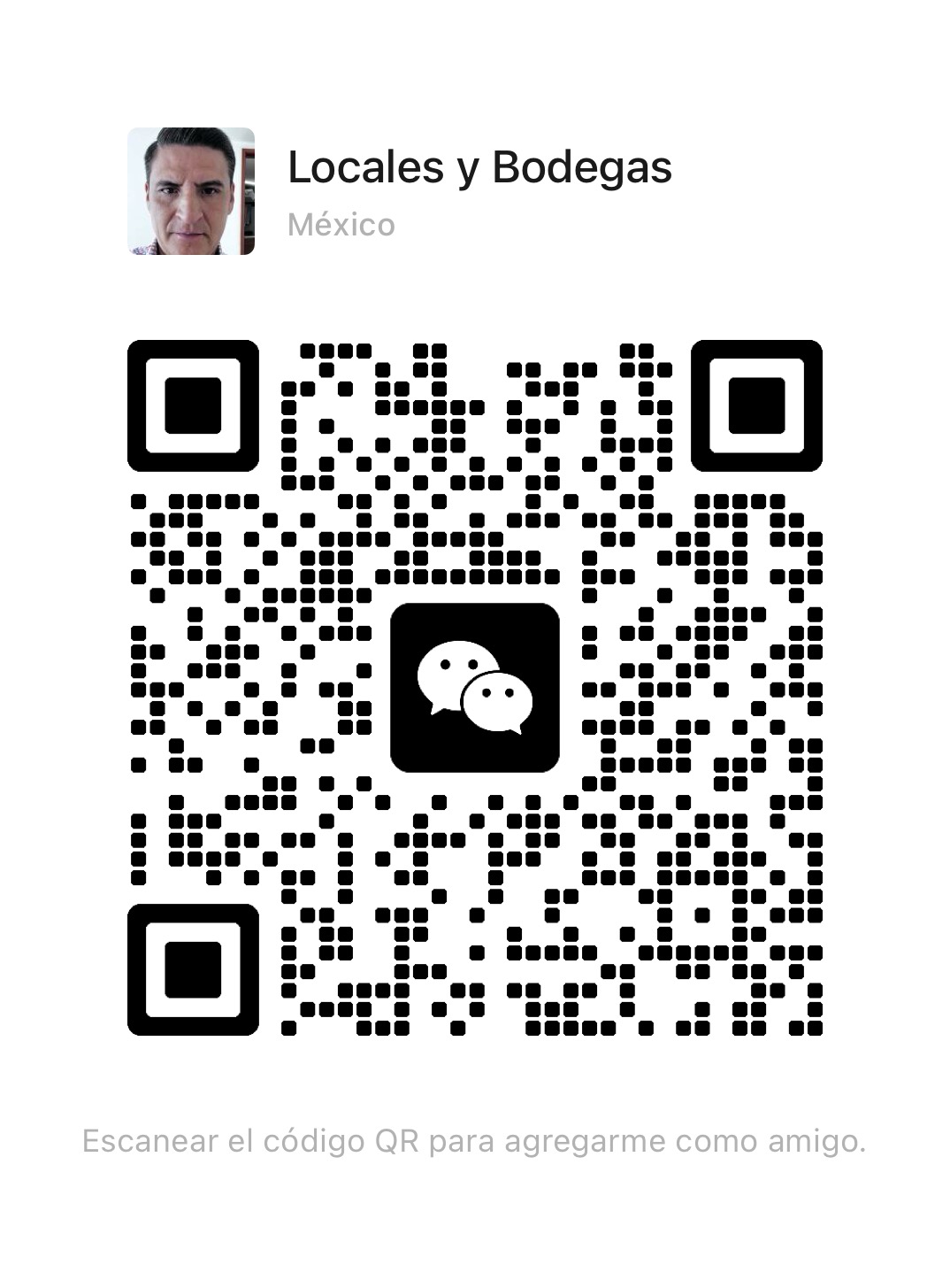 Contáctanos por Wechat